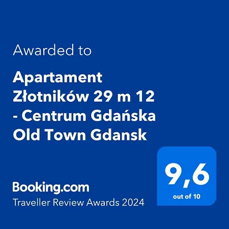 Zlotnikow 29 M 12 - Centrum Gdanska Old Town Apartment *