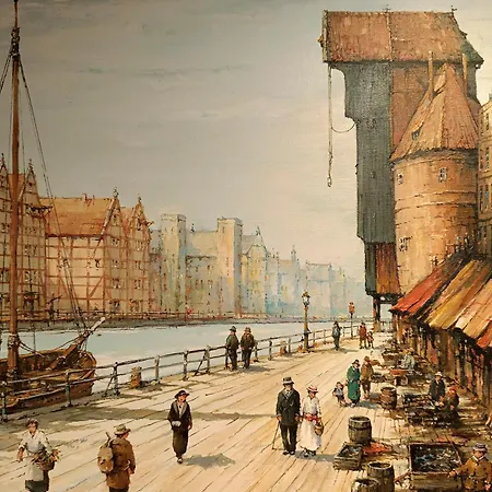 アパート Zlotnikow 29 M 12 - Centrum Gdanska Old Town *